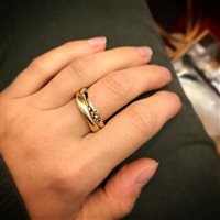 Anello Breil Donna Illusion in Acciaio Zirconia TJ2646-12 - TJ2646-12